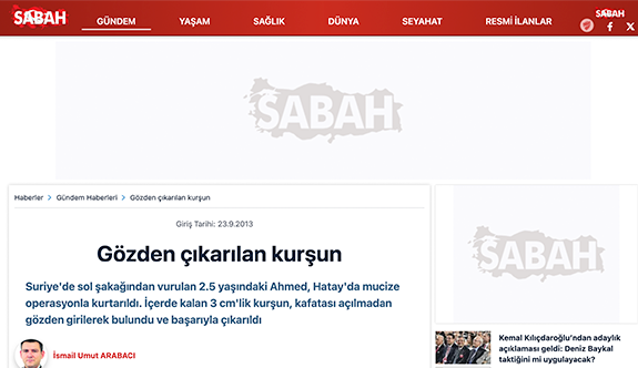 OP. DR. İSKENDER SOLMAZ - Sabah
